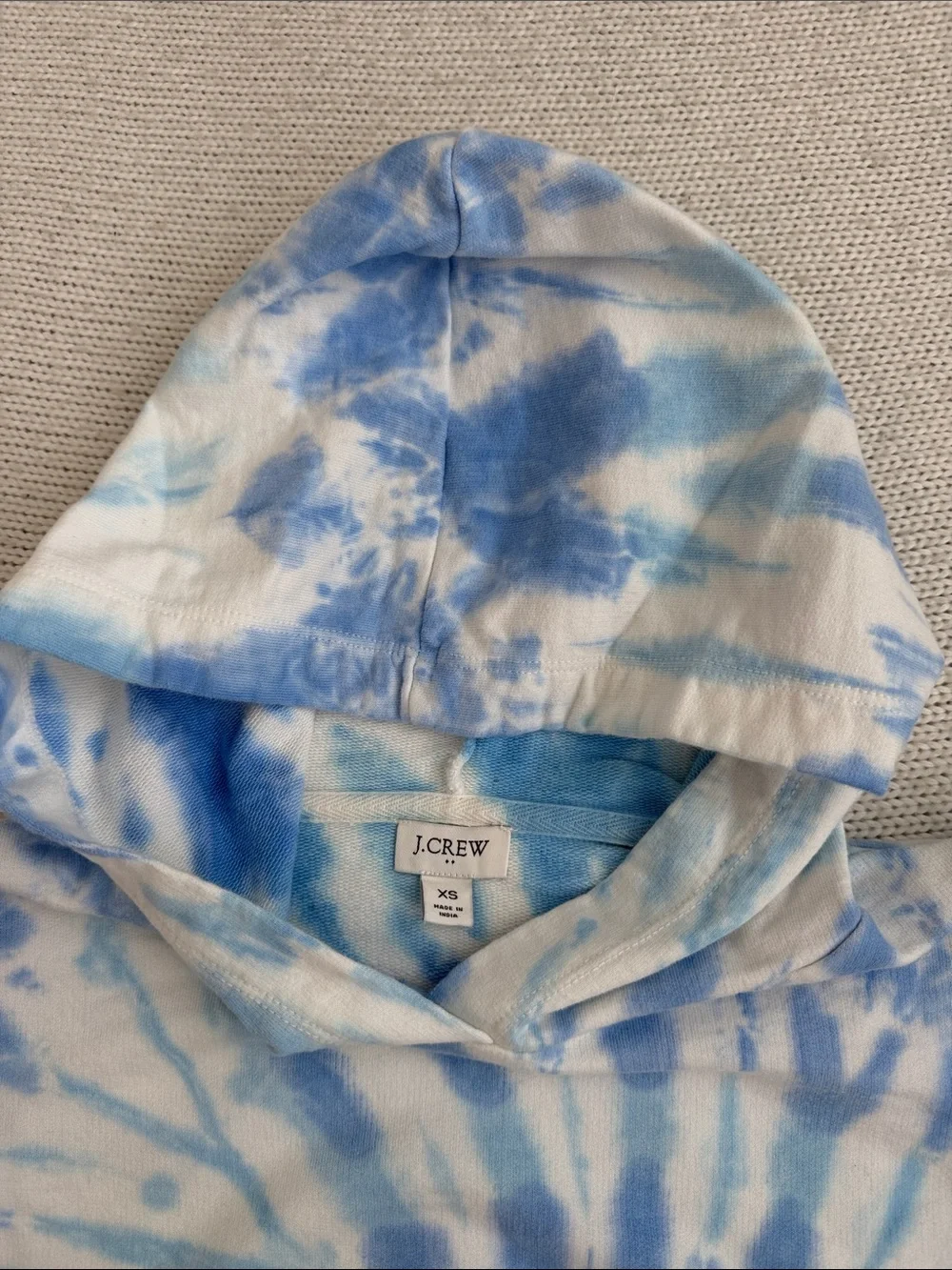 J Crew 100% Cotton Tie Dye 2 Piece Sweat Set Size XS - Picture 3 of 14